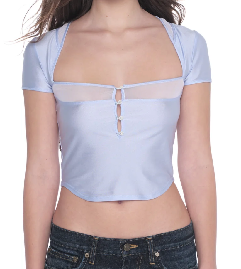 Short Sleeve Henley