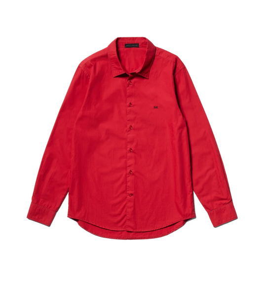 Shirt With SK Embroidery