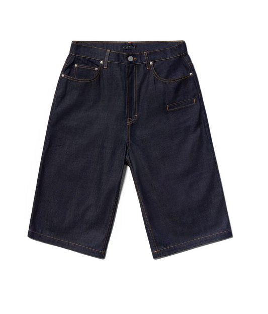 Raw Denim 6 Pocket Shorts