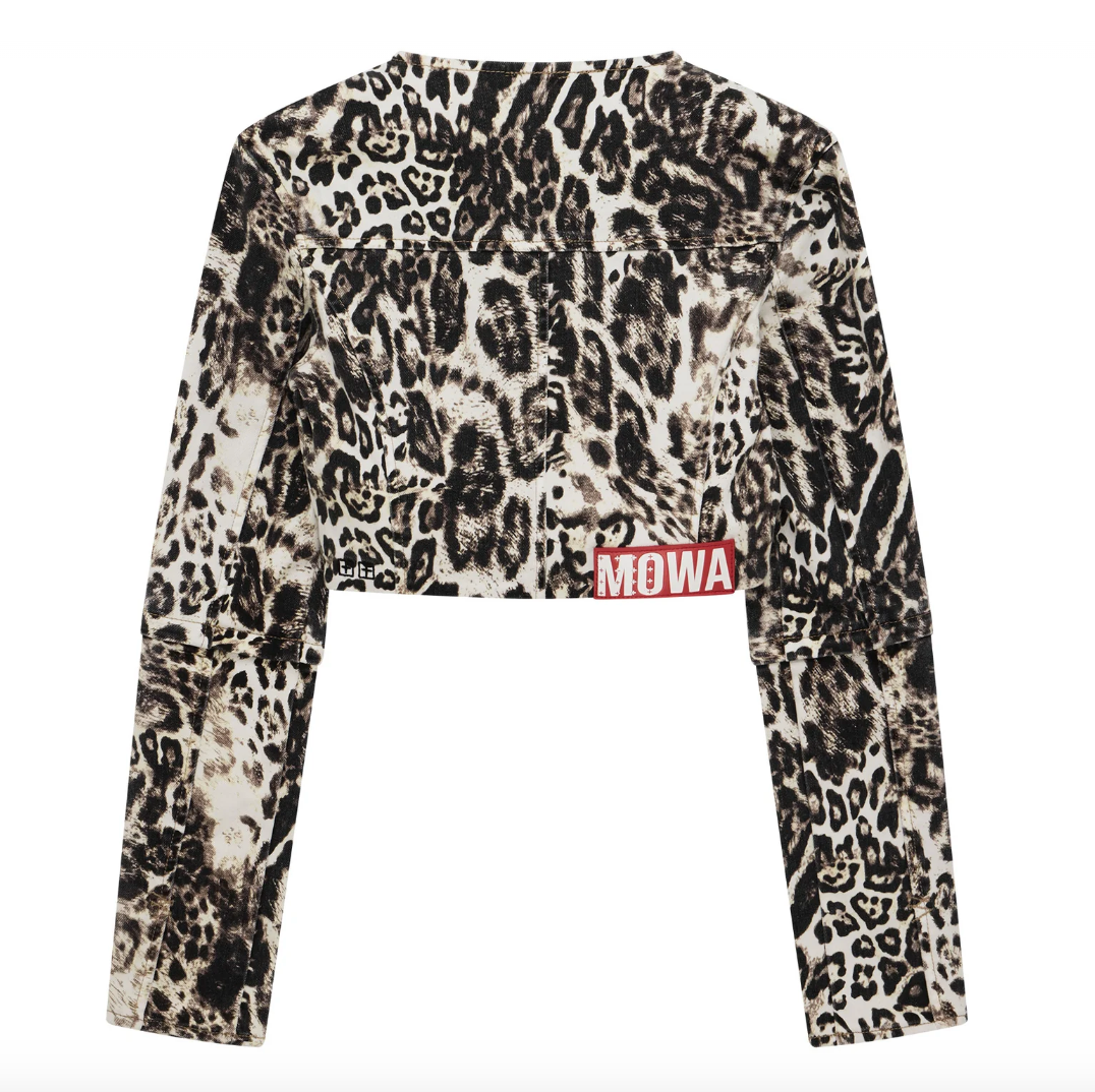Cropped Jacket Cheetah