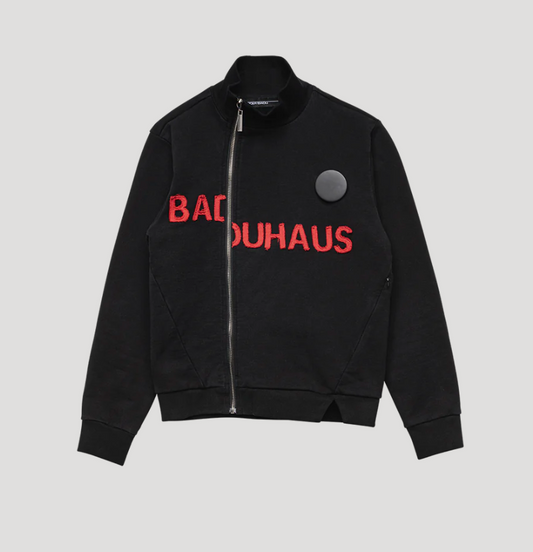 Black Shrunken Track Jacket