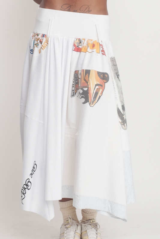 Logo Midi Skirt