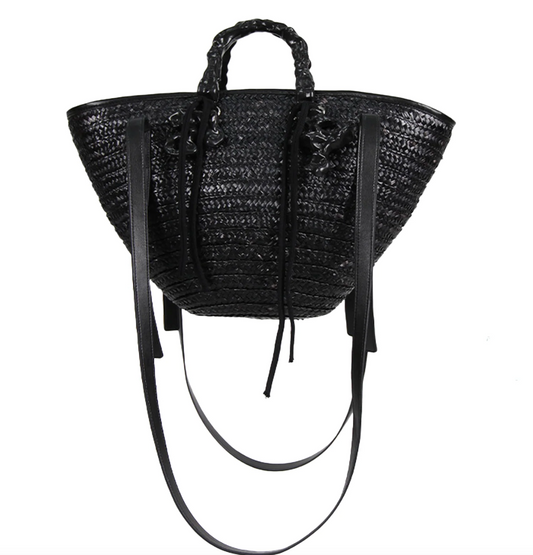 Beach Basket Black