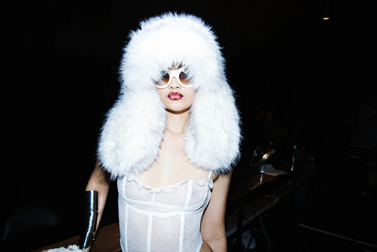 Oversized Faux Fur Trapper Hat
