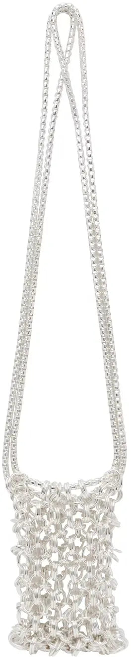 Silver Chainmail Bag