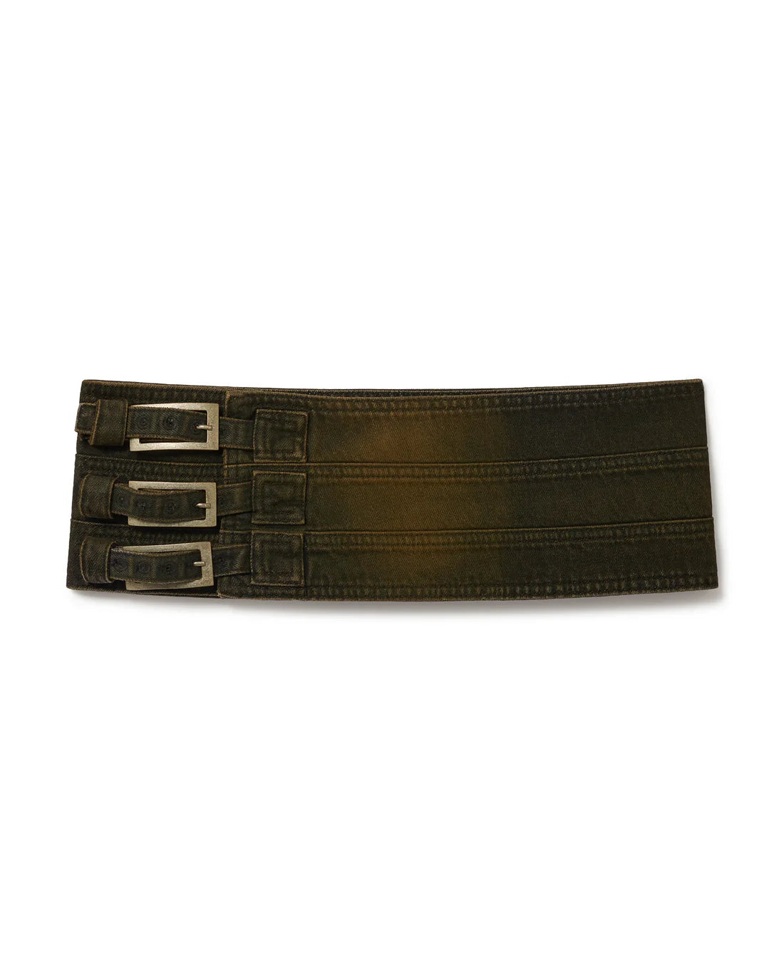 Belt Skirt Brown