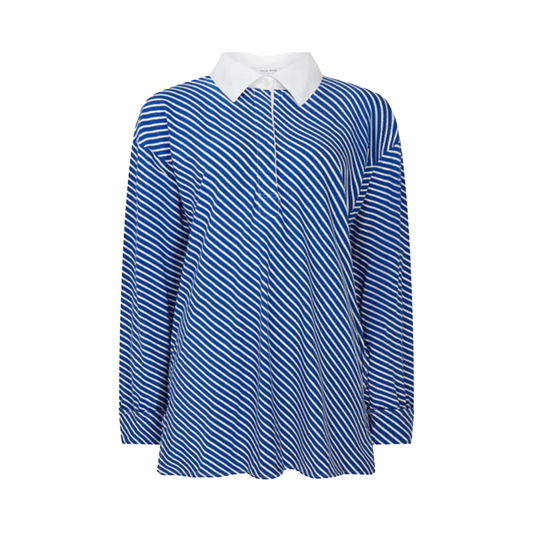 Blue Stripe Rugby Shirt