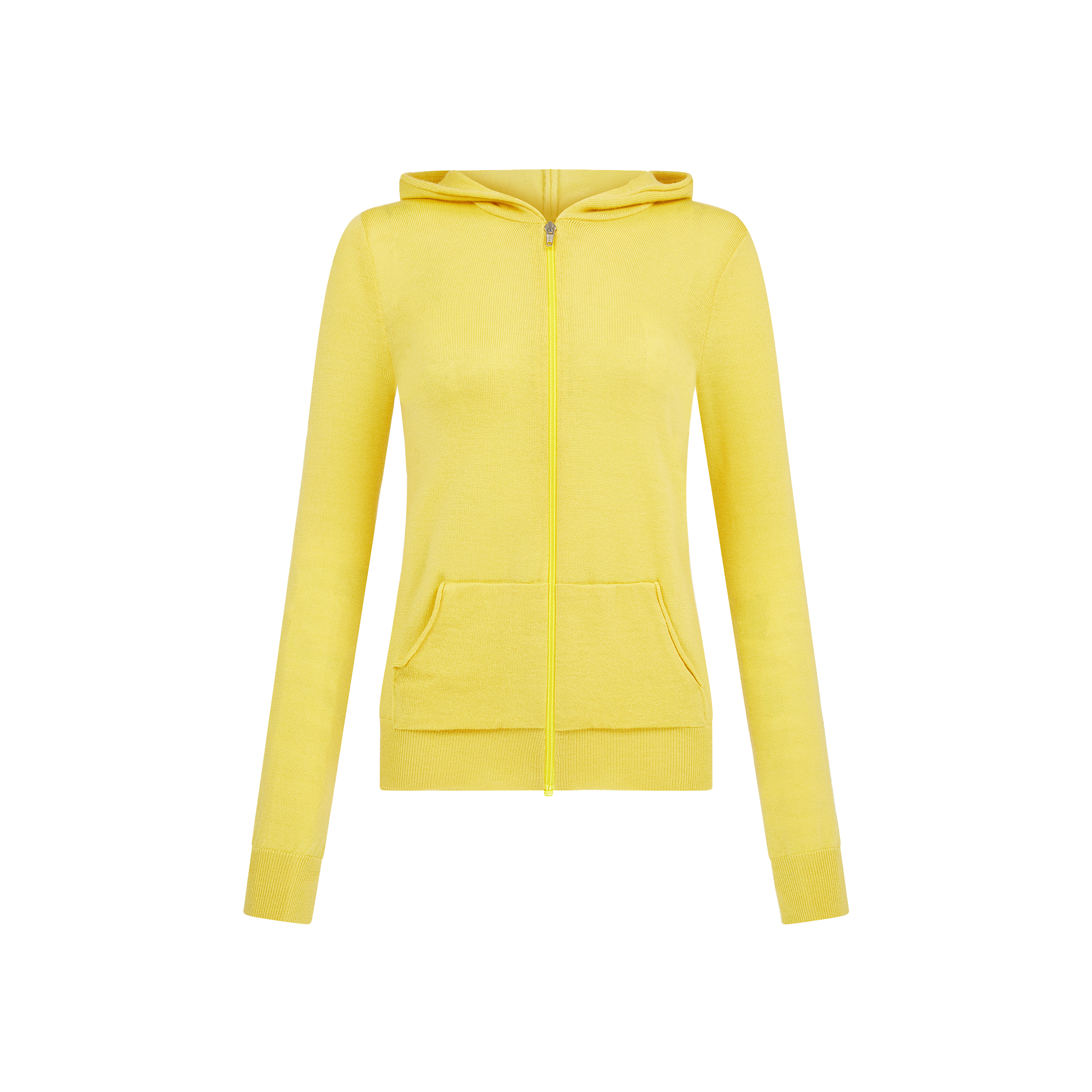 Knit Zip Up Hoodie
