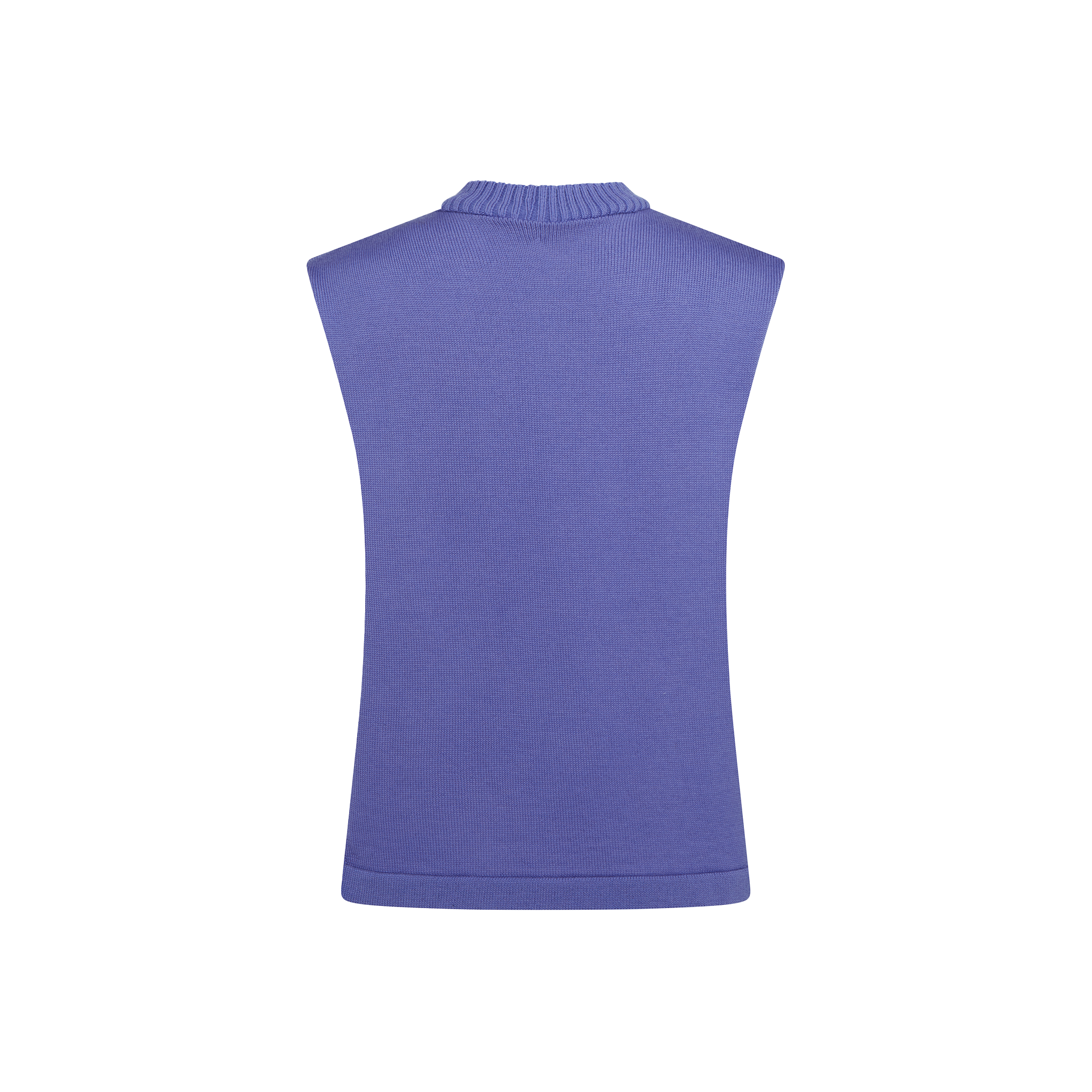 Knit Crew Neck Bib