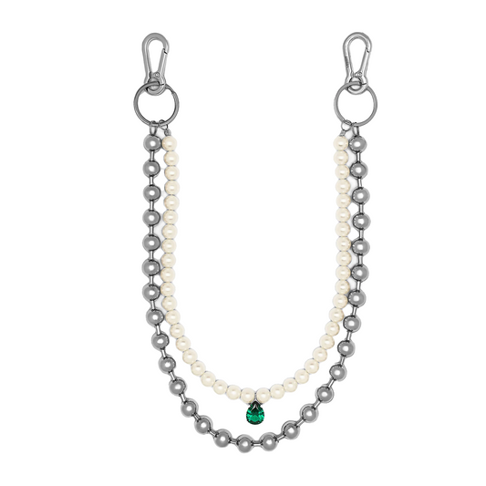 The Ball Pearl Key Chain / Wallet Chain