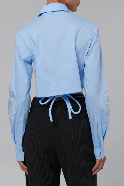 Fitted Wrap Shirt