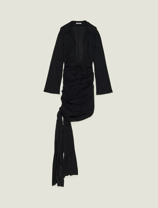 Wrap Shirt Dress