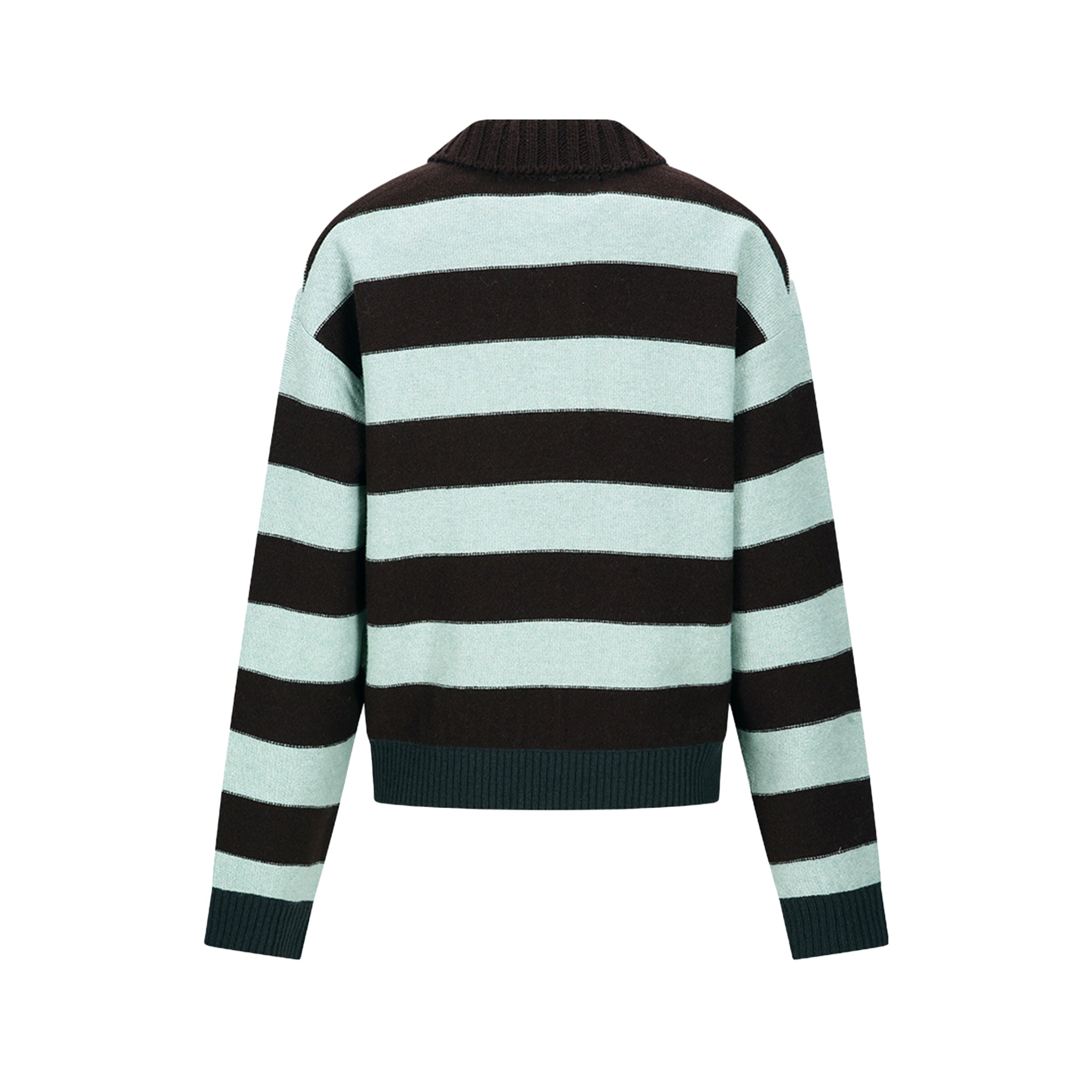 Bold Stripe Collar Sweater