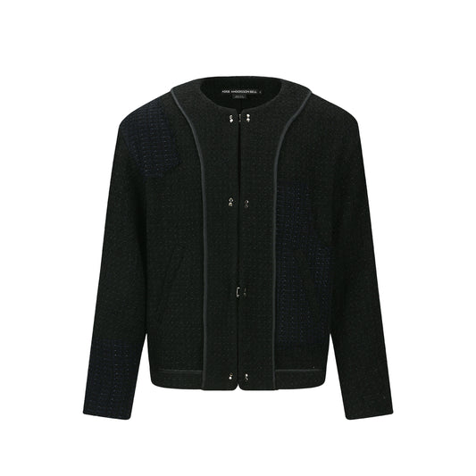 Unisex Inside Out Tweed Cardigan