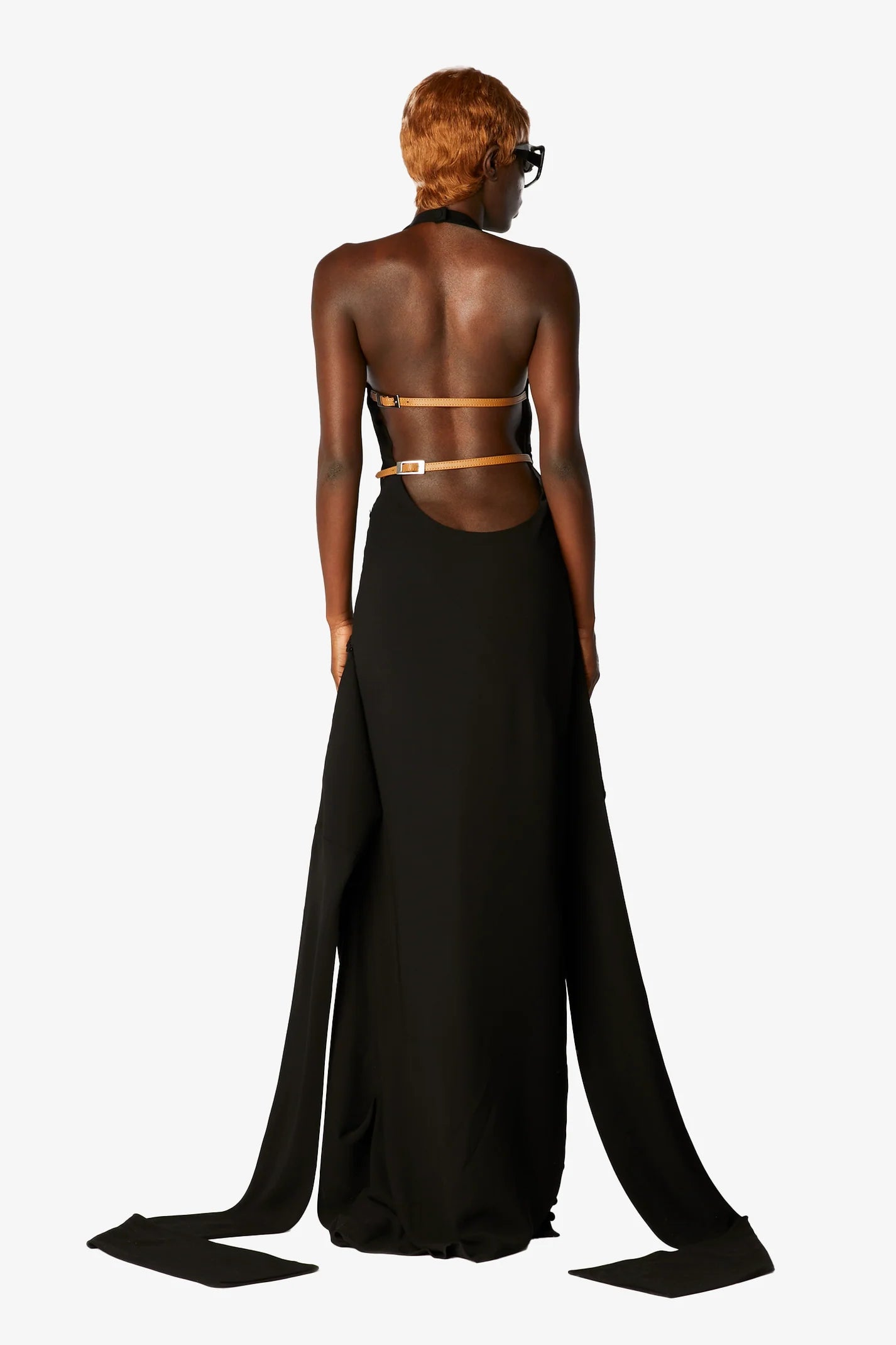 Halter Scarf Dress