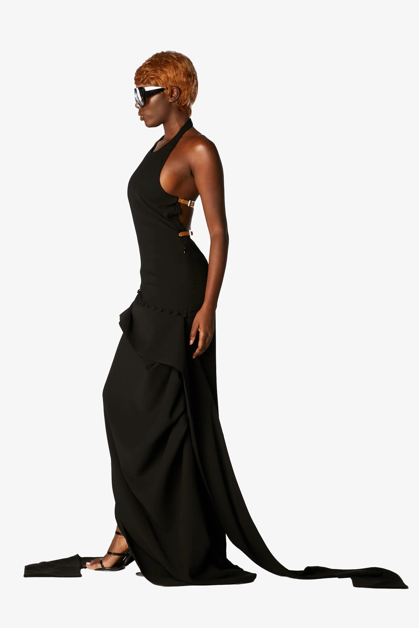 Halter Scarf Dress