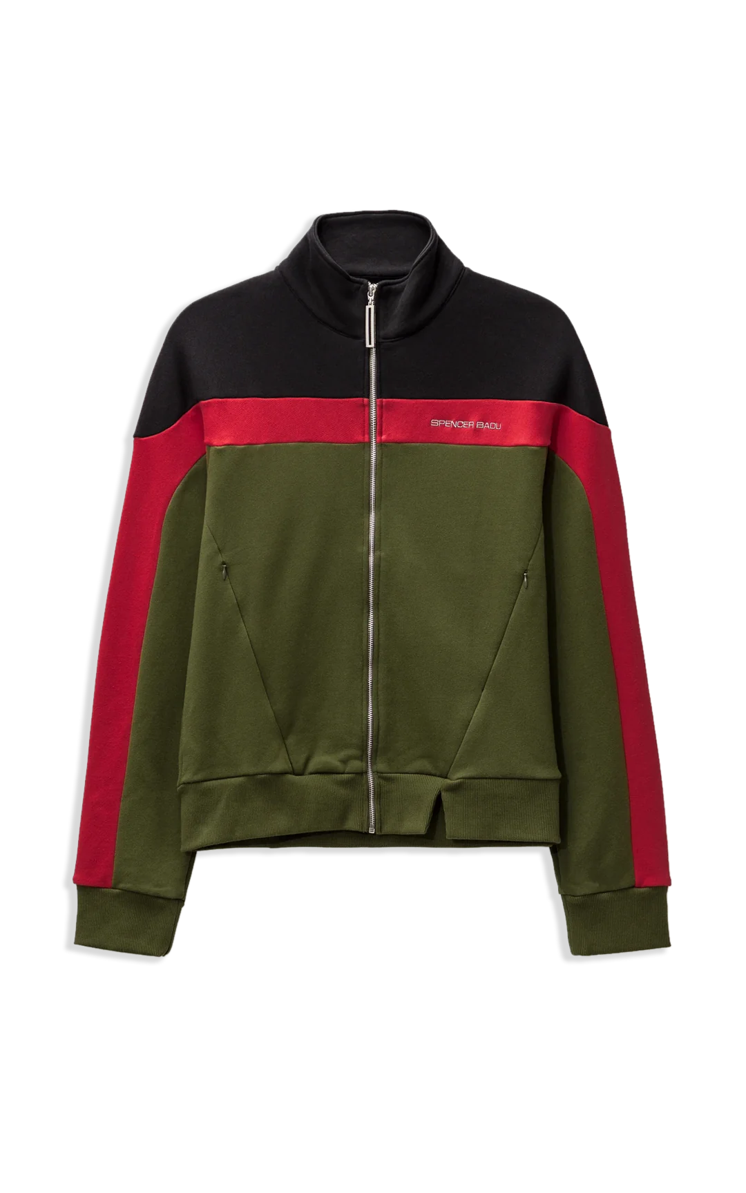 Black & Green Track Jacket