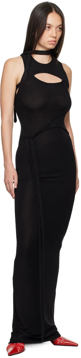 Layered Cutout Maxi Dress