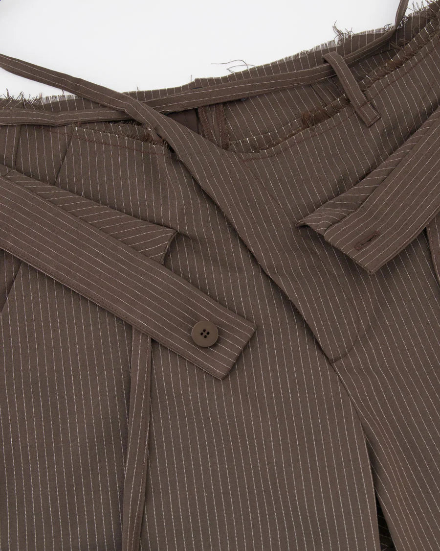 Double Fold Suit Shorts